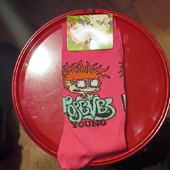 Pink Rugrats Socks - Picture 1 of 2